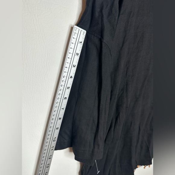 Pink plus size 18 black beaded western style - Picture 7 of 7